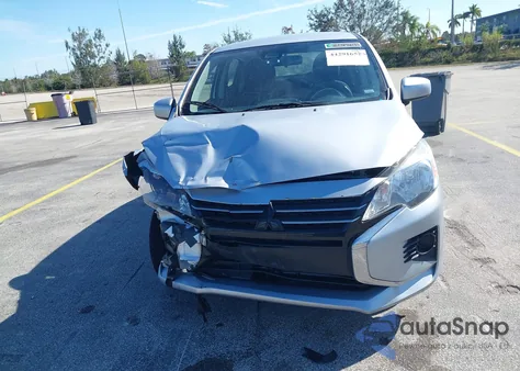 2024 Mitsubishi Mirage Es/Le z USA, uszkodzony, nr VIN ML32AUHJXRH024415